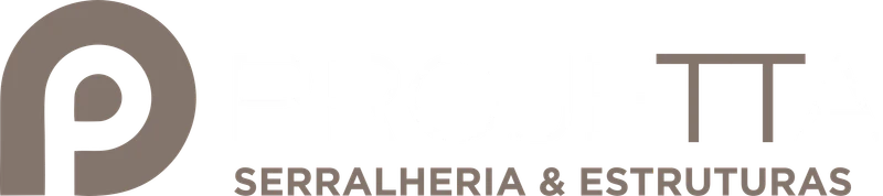 Logotipo Projetta Serralheria & Estruturas