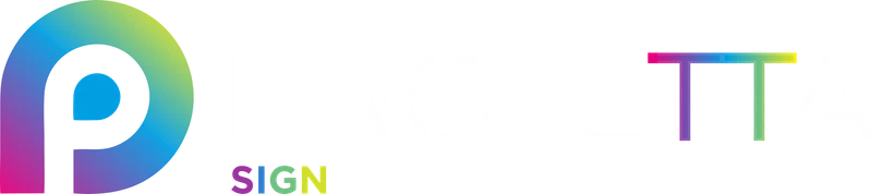 Logotipo Projetta Sign