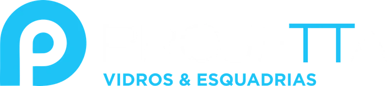 Logotipo Projetta Vidros & Esquadrias